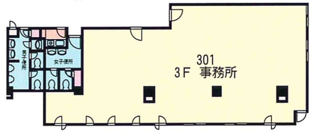 VORT西新宿301 間取り図