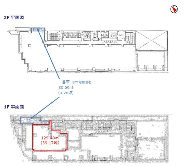 横浜相生町ビル1F 間取り図