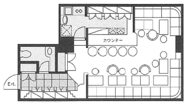 ディアシティ赤坂一ツ木館102 間取り図