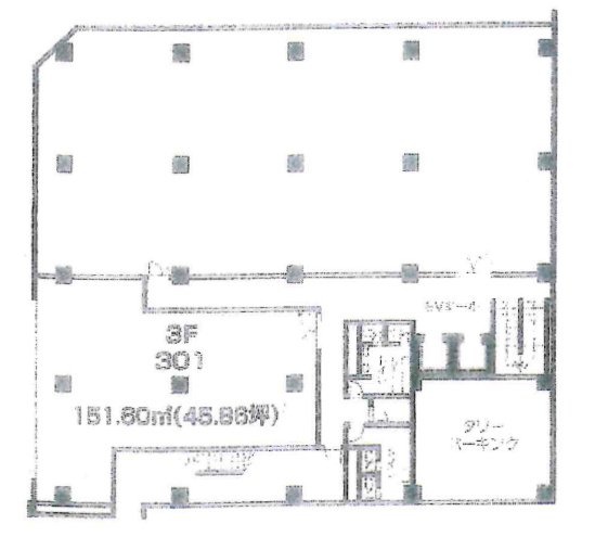 カーニープレイス川越301 間取り図