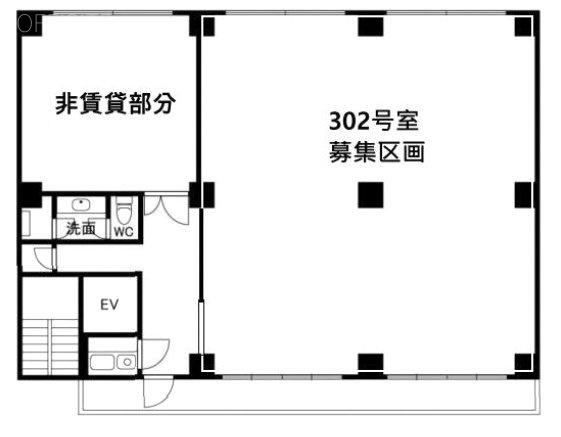 CHIBAビル302 間取り図