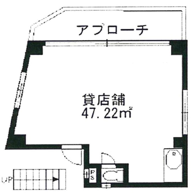 東元町第3ハイツビル101 間取り図