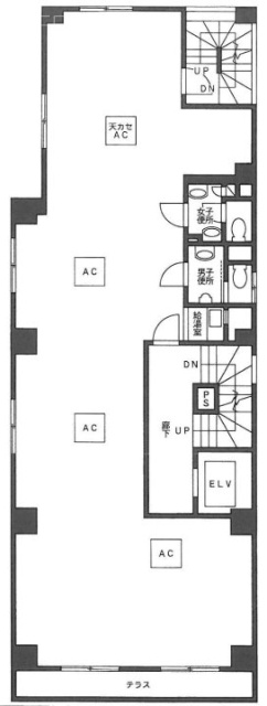 相模ビル6F 間取り図