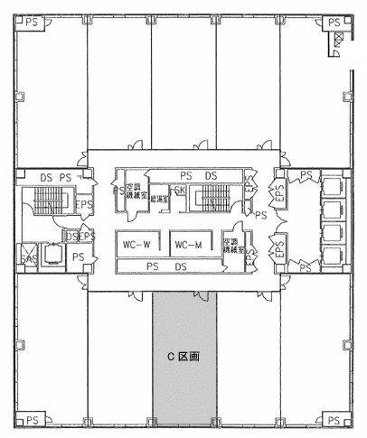 三共横浜ビル5F 間取り図