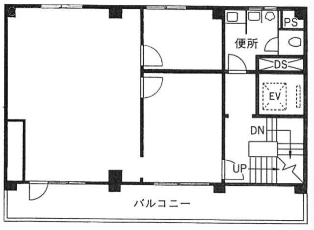 第2サンビル6F 間取り図