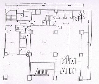 鶴屋総合ビル1F 間取り図