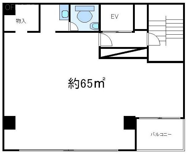 八宝ビル3F 間取り図