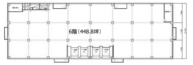 日本通運東品川流通センタービル6F 間取り図