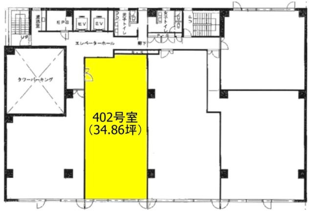 光正第2ビル402 間取り図