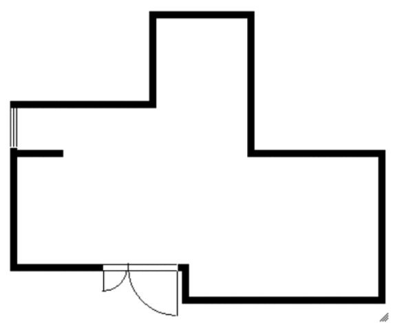 渡辺ビル1F 間取り図