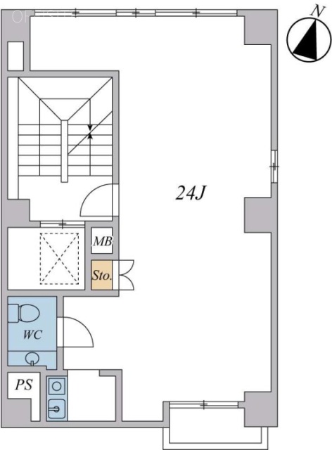 エクセル麹町ビル3F 間取り図