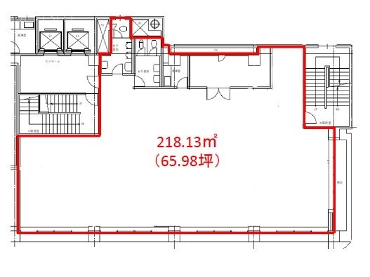 吉祥寺ビル2F 間取り図