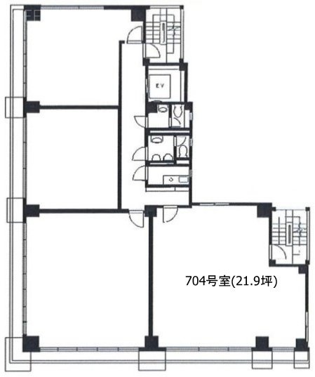 クラシックビル704 間取り図