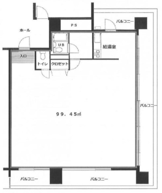 八丁堀NFビル903 間取り図