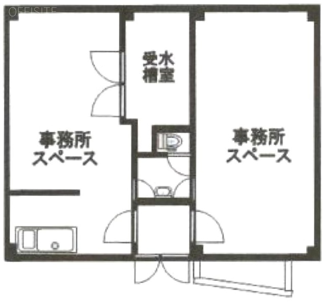 井の頭8号館B1F 間取り図