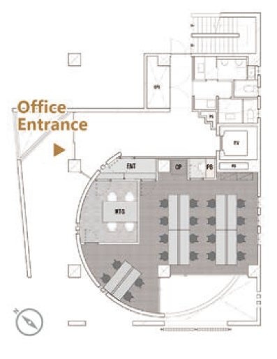 GUILD恵比寿南1F 間取り図