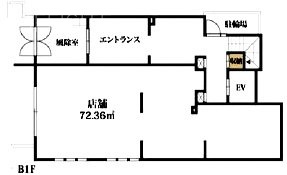 MIRAFEELⅡ(ミラフィールツー)B1F 間取り図