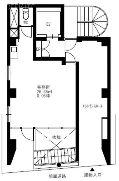 STビル1F 間取り図