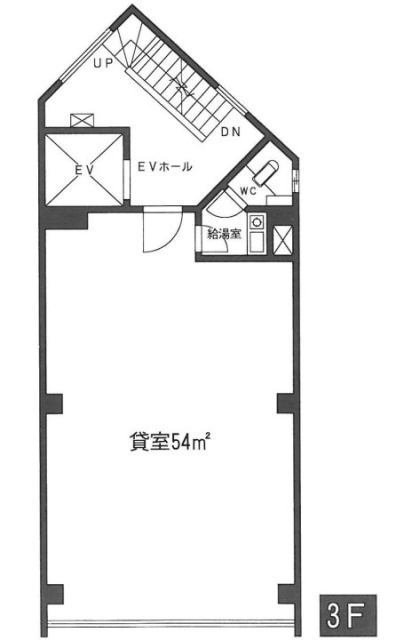 モトビル3F 間取り図