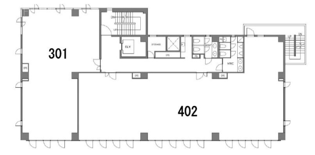 ホンダビル402 間取り図