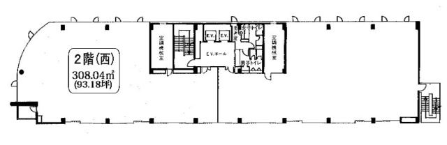 名古路木場ビル1F 間取り図