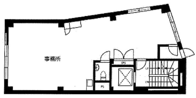 ビラ・アペックス田町4F 間取り図