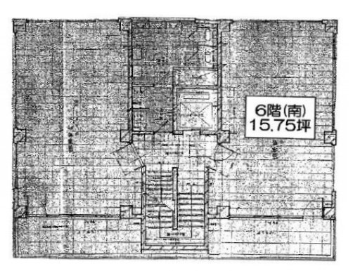 銀富ビル南 間取り図