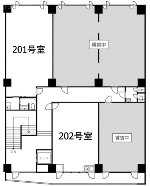 ルミエール文京伝通院202 間取り図