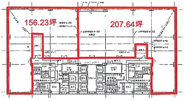 品川シーサイドイーストタワー15F 間取り図