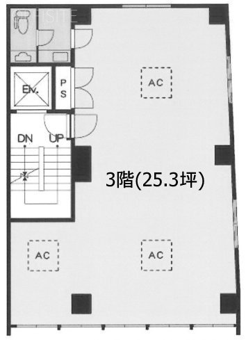 赤坂大高ビル3F 間取り図