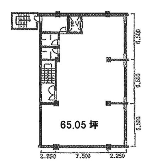 カネトモ第2ビル2F 間取り図