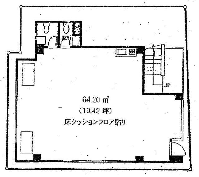 テラドールビル1F 間取り図