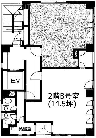 横浜エクセレントⅩⅤⅡB 間取り図