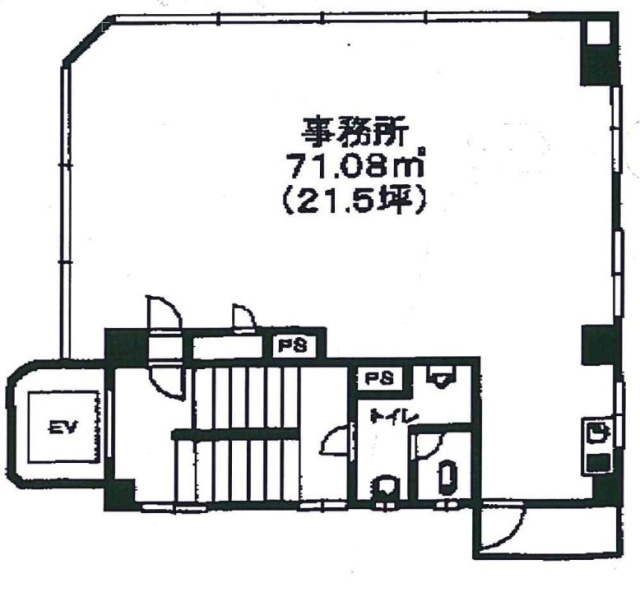 TNビル2F 間取り図