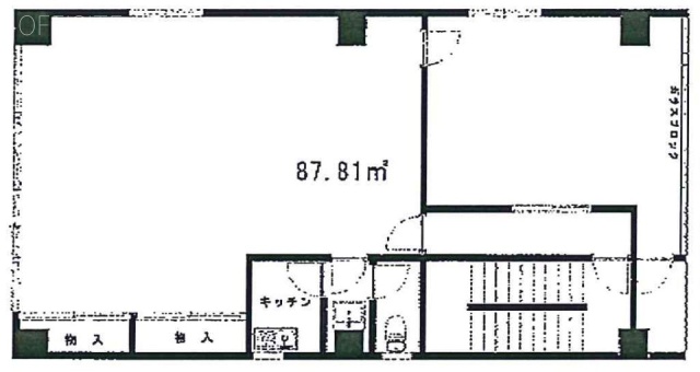 加丸ビル3F 間取り図