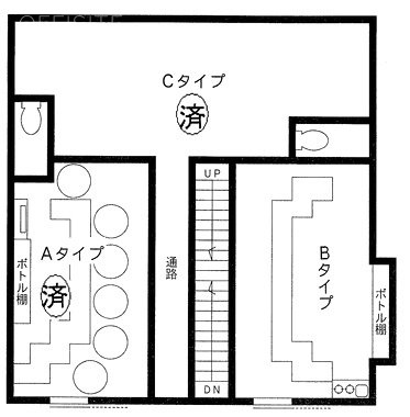 川島ビルB 間取り図