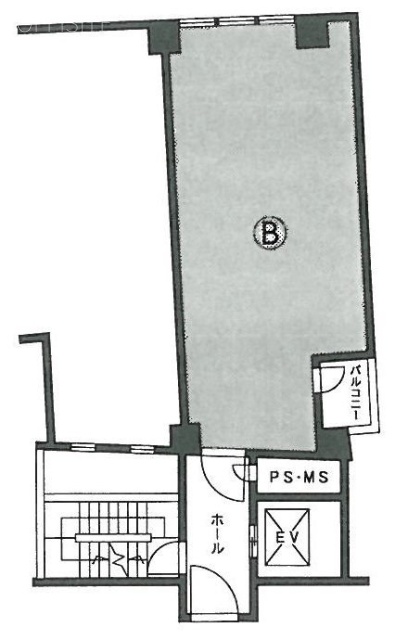 成田屋ビルB 間取り図