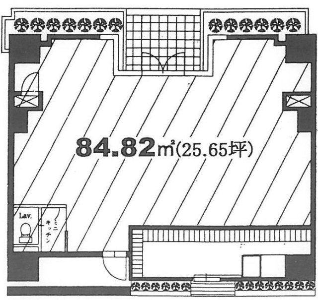 コンフォリア日本橋ビル1F 間取り図