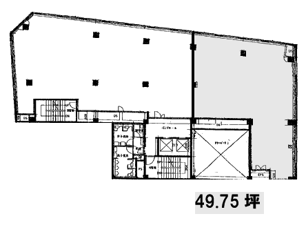 ヒューリック西銀座ビル3F(分割) 間取り図