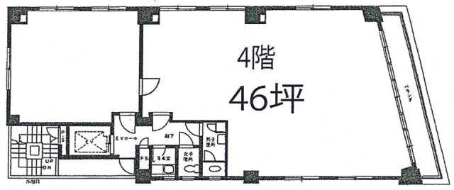 タカラスポーツビル4F 間取り図