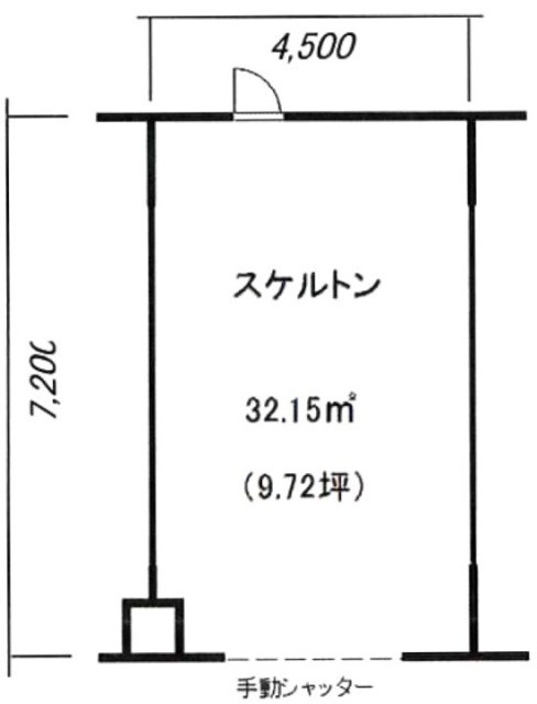 ププリエ吉野南ビル1F 間取り図