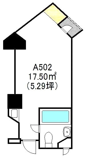 VILLA MODERNA(ビラ・モデルナ)A502 間取り図