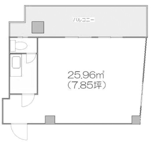 六本木明泉ビル503 間取り図
