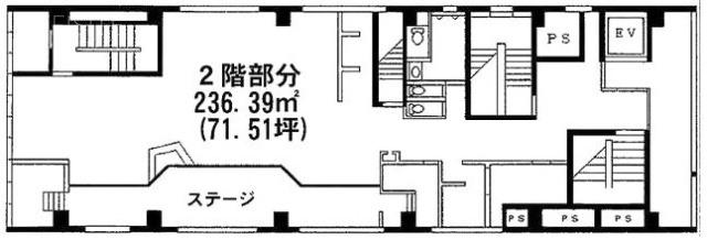池袋グランド東京ビル2F 間取り図