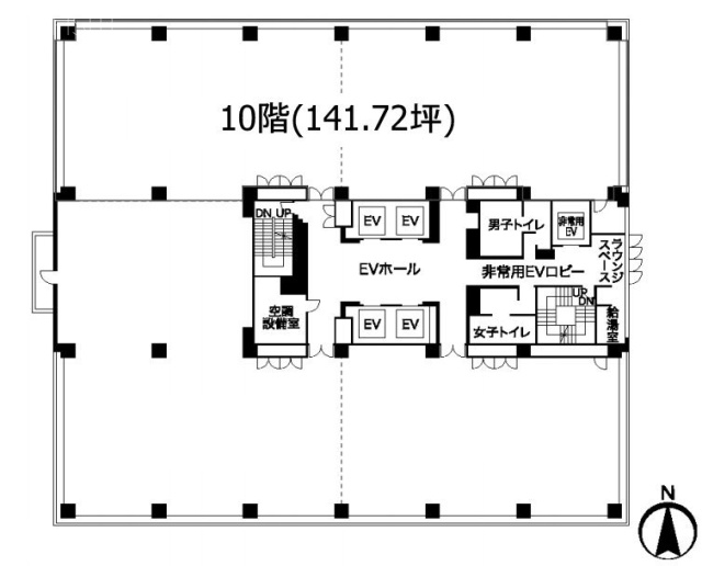 パシフィックマークス横浜イーストAB 間取り図