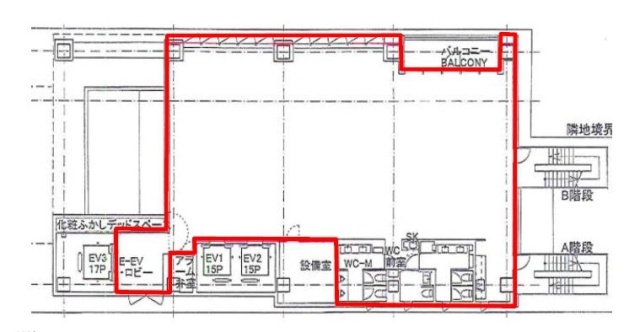 Tsao Hibiya2F 間取り図