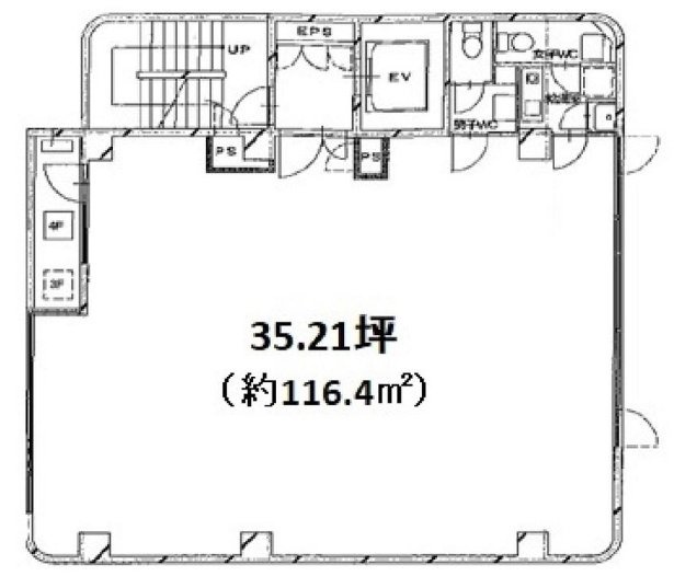 I・T秋葉原ビル3F 間取り図