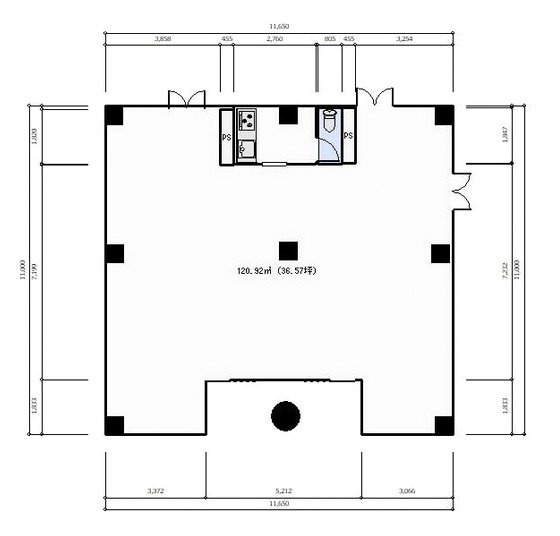 フォーレスト山喜1F 間取り図