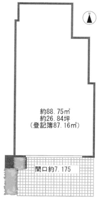 筧ビル101 間取り図