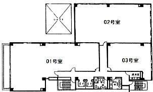 ブライト横浜ビル503 間取り図